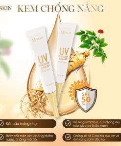 kem chống nắng mqskin sâm vàng