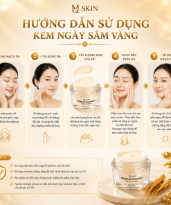 hướng dẫn sử dụng kem ngày mqskin sâm vàng