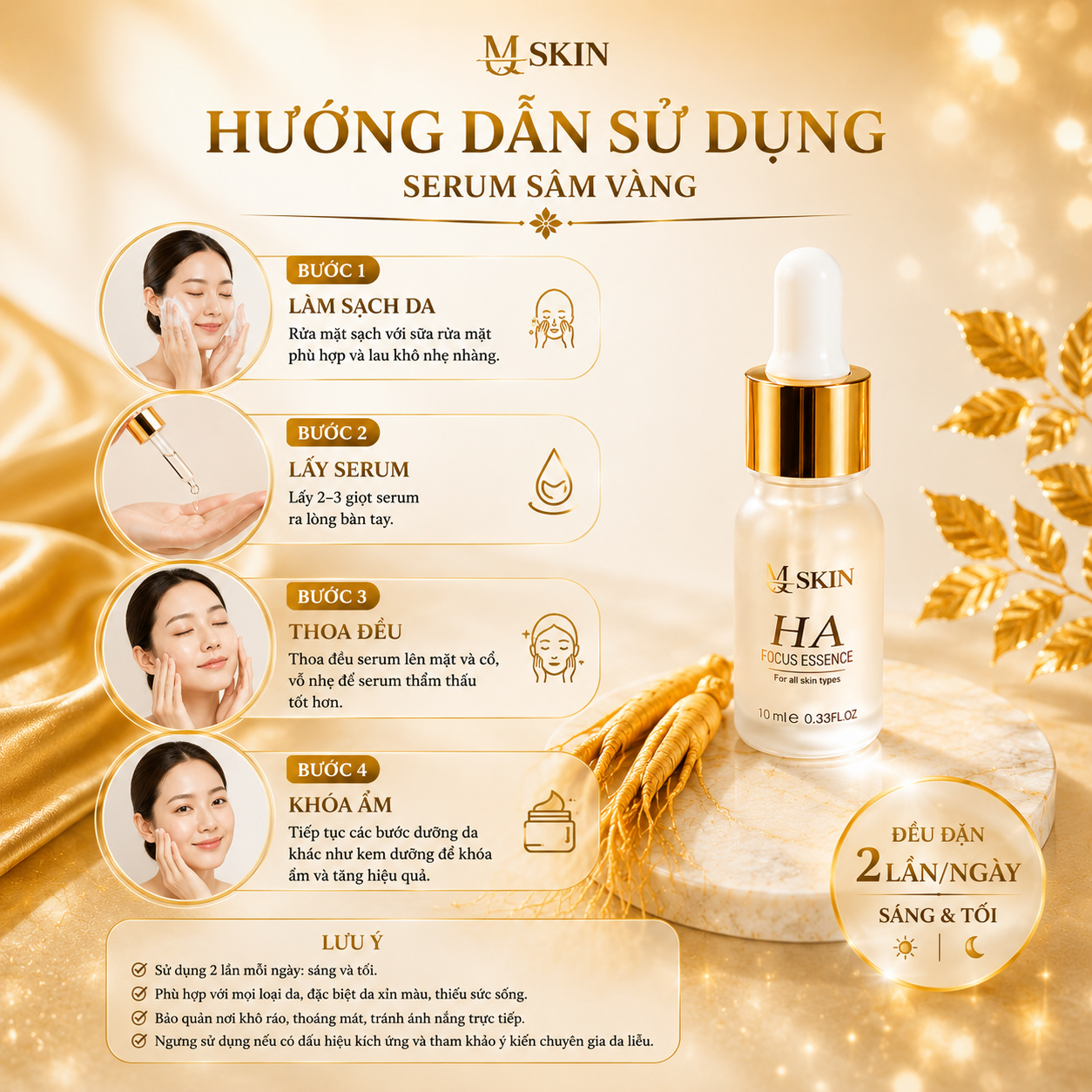 serum sâm vàng mq skin