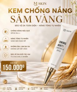 kem chống nắng sâm vàng