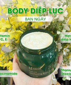 Kem Body MQ Skin – Dưỡng Trắng Toàn Thân, Thấm Nhanh, Không Nhờn Rít
