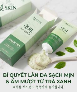 sữa rửa mặt trà xanh mqskin