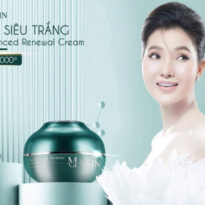 Advanced Renewal Cream - Kem siêu trắng MQ Skin giúp trả lại làn da trắng sáng