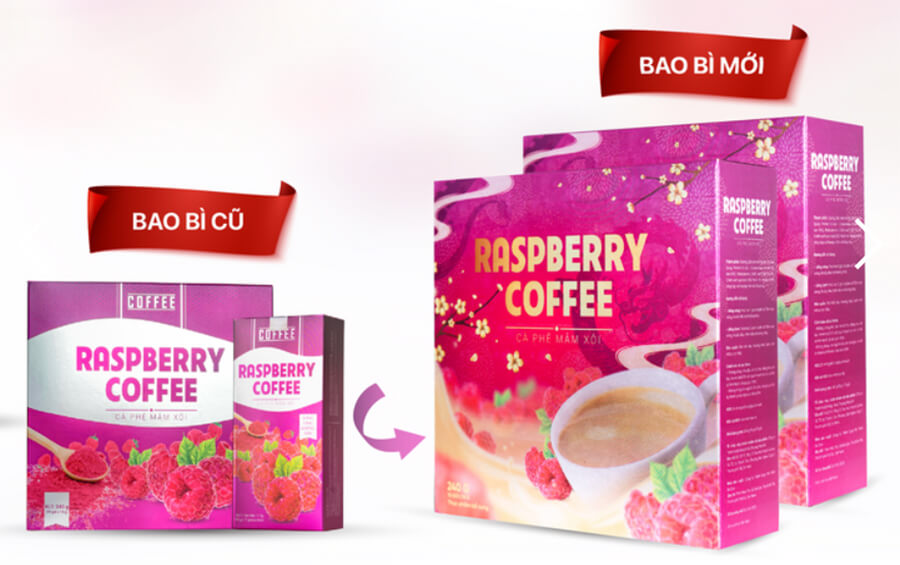 Cà phê giảm cân môi xôi Raspberry Coffee